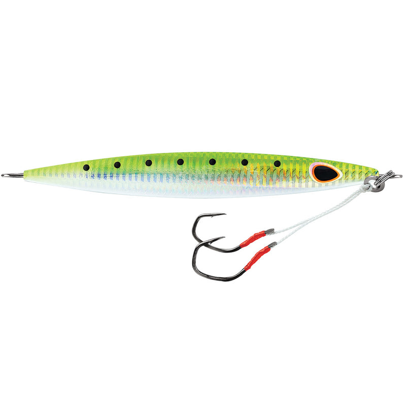 Williamson Kensaki 220 Jig - 6.75" - 7.75oz - UV Green Sardine Zebra [KSJ220UVGSZ]