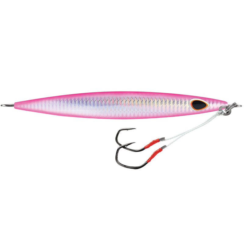 Williamson Kensaki 280 Jig - 7.25" - 9-7/8oz - Silver Pink Zebra [KSJ280SPZ]