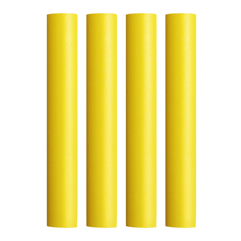 Pacer Battery Cable Heat Shrink Tubing - 3/4" x 12" - Yellow (4-Pieces) [BEHS3/4-12YL-4]