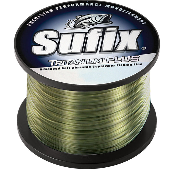 Sufix Tritanum Plus - 10lb - Dark Green - 1495 yds [696-110G]