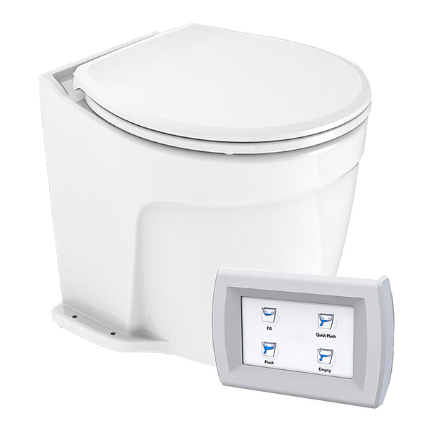 Commodore Deluxe Flush Electric Toilet - Raw Water Pump [CM6RMT]