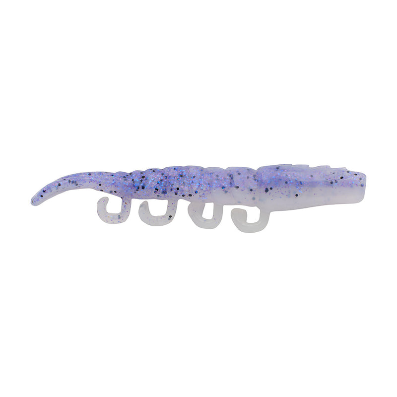 Berkley Gulp! Saltwater Turbo Shrimp - 4" - Violet Haze Fleck GSTS4-VIOHF [1637583]