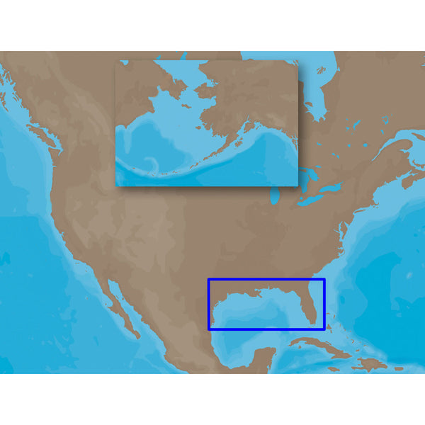 C-MAP MAX NA-M420 - Gulf of Mexico: Bathy - SD Card [NA-M420SDCARD]