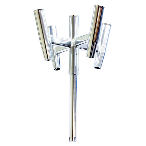 Tigress Five Banger Aluminum Rod Holder - Straight Butt [88157]