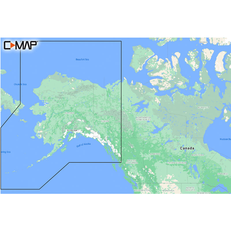 C-MAP M-NA-Y208-MS Alaska REVEAL Coastal Chart [M-NA-Y208-MS]