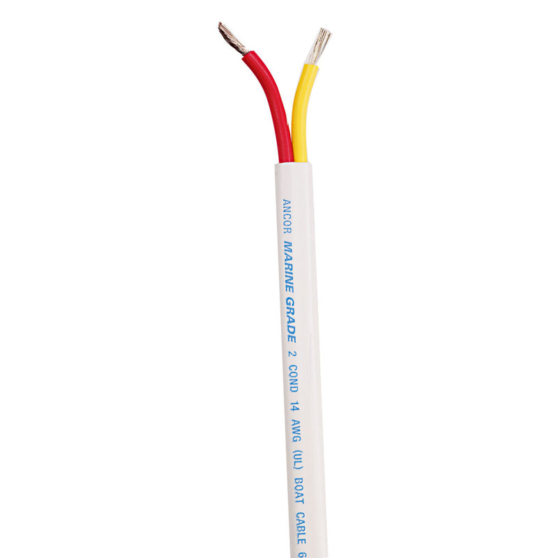 Ancor Safety Duplex Cable - 16/2 - 2x1mm - Red/Yellow - Sold By The Foot [1247-FT]