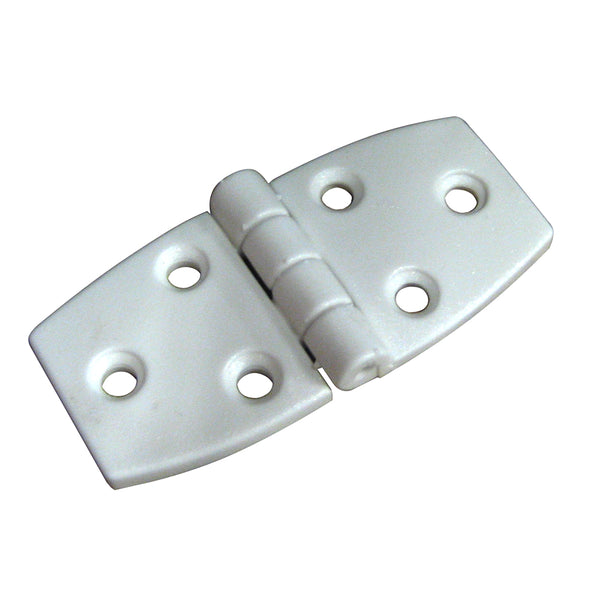 Whitecap Door Hinge - White Nylon - 1-1/2" x 3" [S-3031]