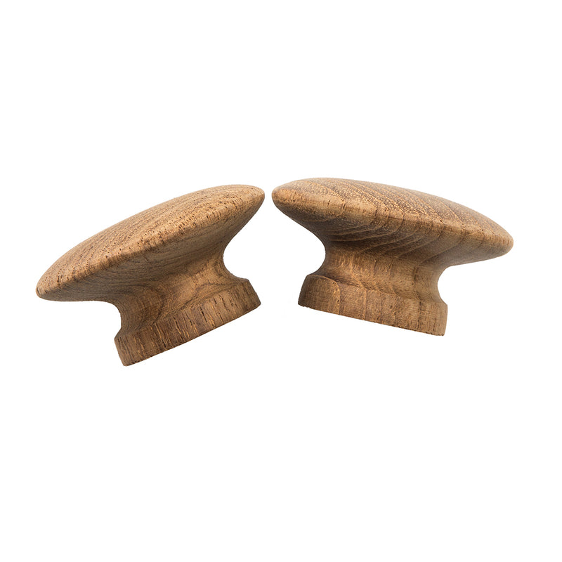 Whitecap Teak Round Drawer Knob - 2" - 2 Pack [60120-A]