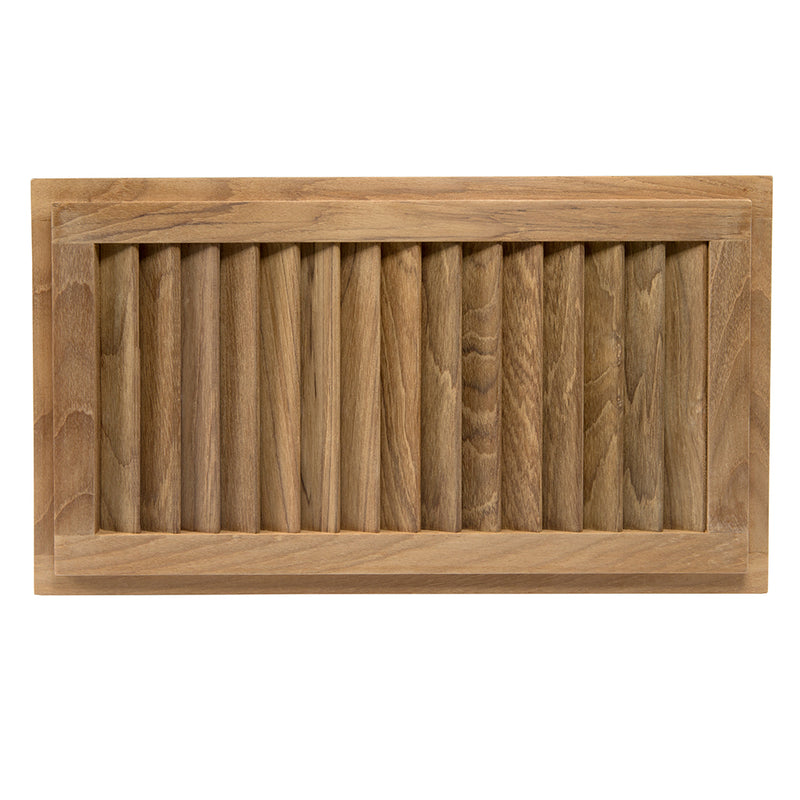 Whitecap Teak Louvered Insert - 16" x 9-1/8" x 3/4" [60710]