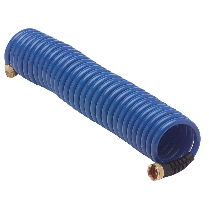 HoseCoil Blue Hose w/Flex Relief - 25' [HS2500HP]