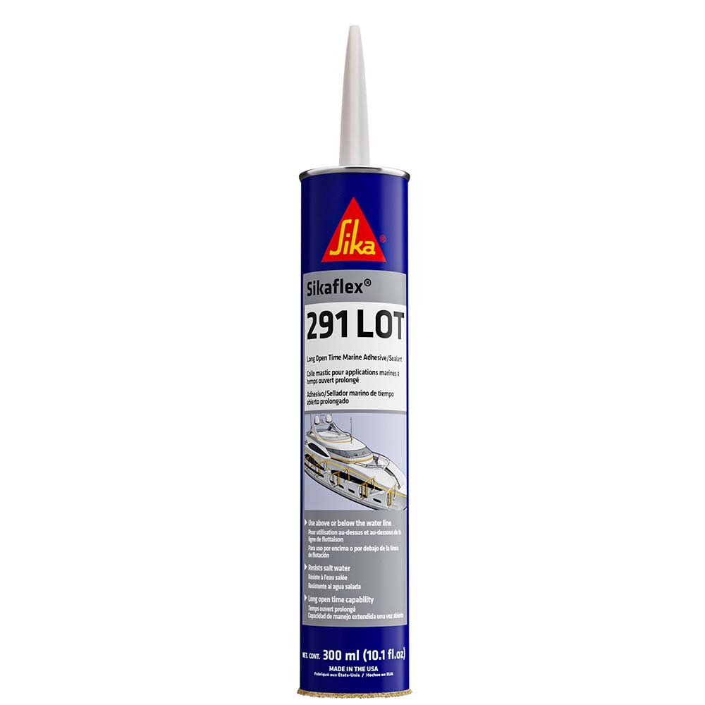 Sika Sikaflex 291 Fast Cure Adhesive & Sealant 3oz Tube (Black) (610566)