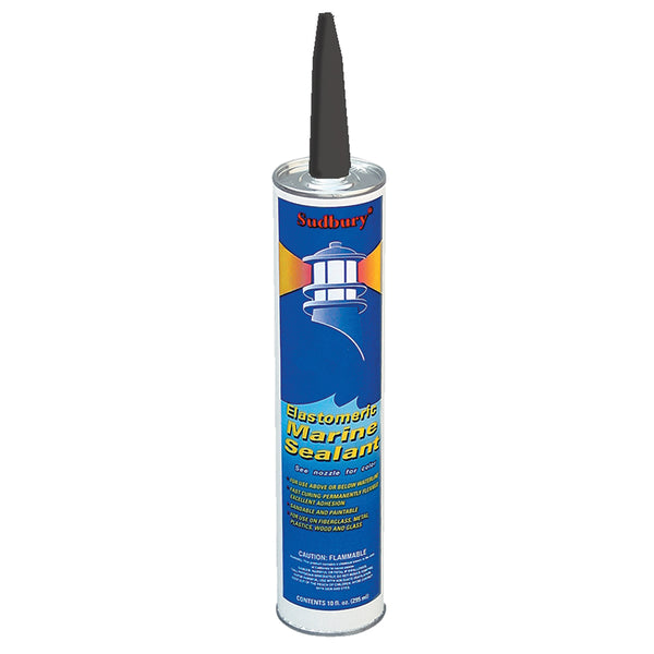 Sudbury Elastomeric Marine Sealant - 10oz Cartridge - Black [302]