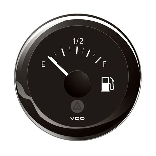 Veratron 52MM (2-1/16") ViewLine Tank Level Gauge E/F - 3-180 Ohm - Black Dial  Bezel [A2C59514091]