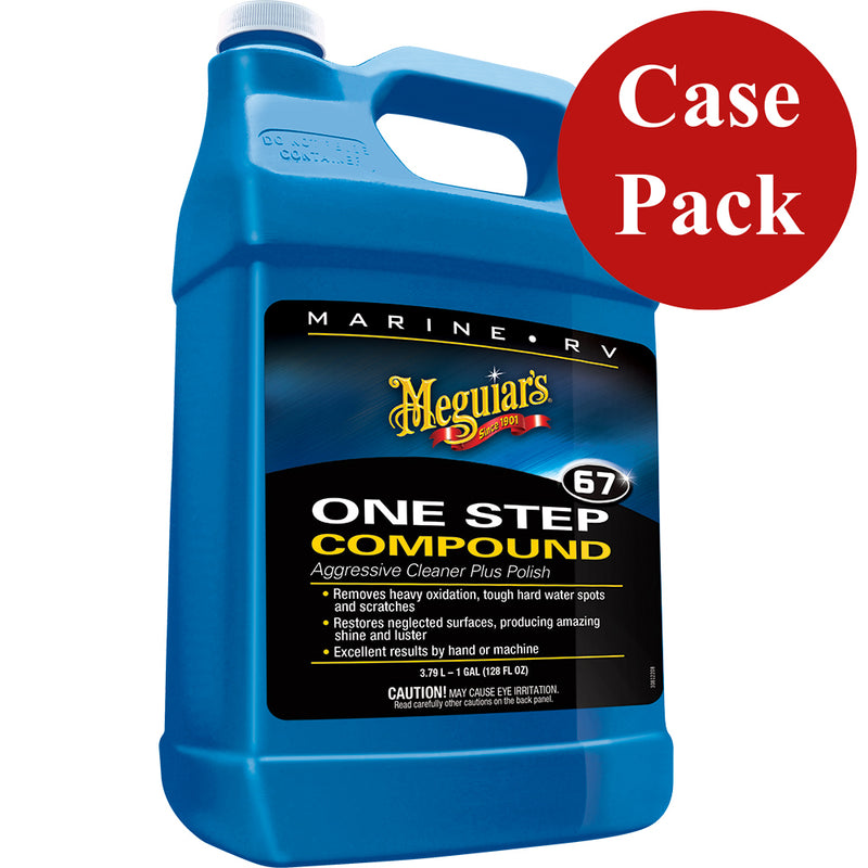 Meguiars Marine One-Step Compound - 1 Gallon *Case of 4* [M6701CASE]