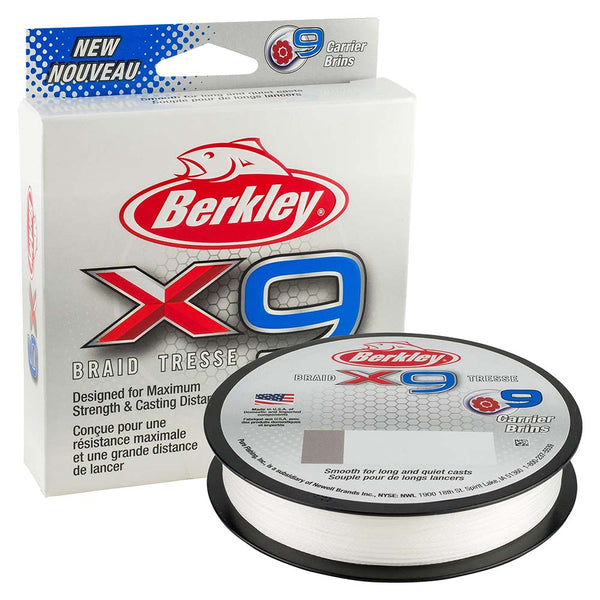 Berkley x9 Braid Crystal - 20lb - 328 yds - X9B33020-CY [1486898]