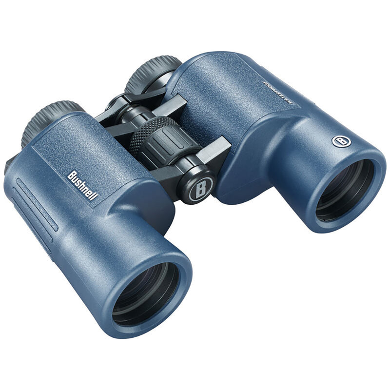 Bushnell 12x42mm H2O Binocular - Dark Blue Porro WP/FP Twist Up Eyecups [134212R]