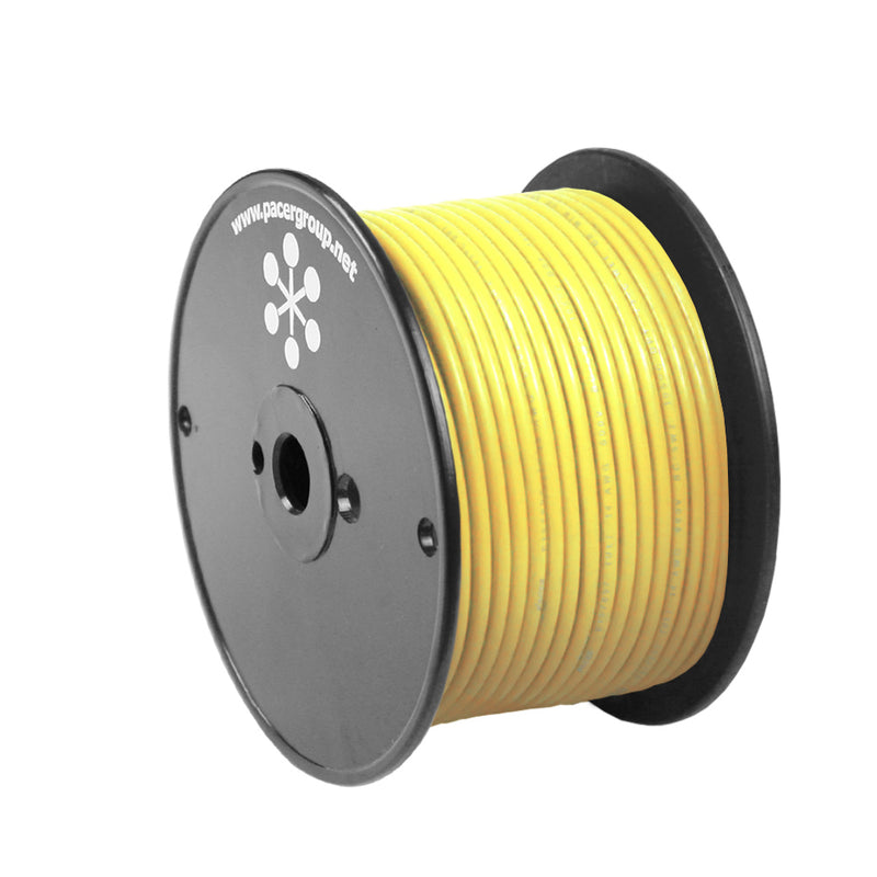 Pacer Yellow 8 AWG Primary Wire - 100 [WUL8YL-100]