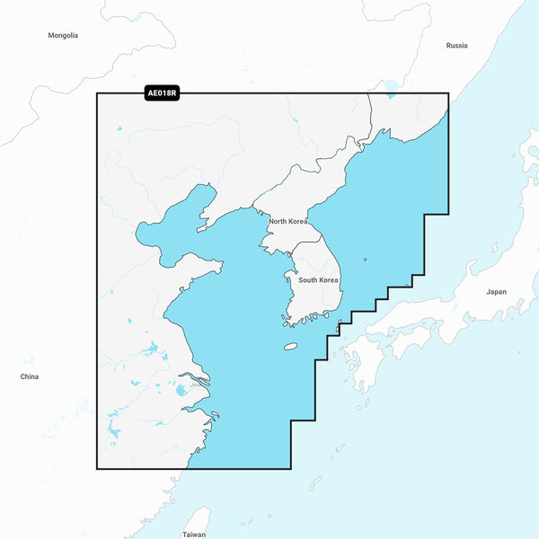 Garmin Navionics Vision+ NVAE018R - Yellow Sea- Marine Chart [010-C1216-00]